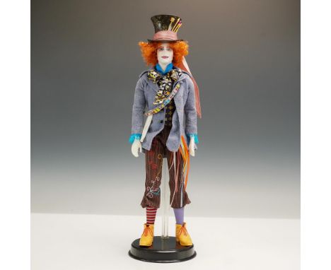 Barbie Collector Mad Hatter doll from the 2009 Disney Alice in Wonderland series, inspired by Tim Burton's film and the chara