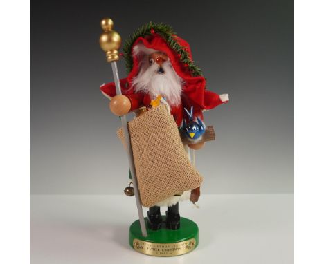 Charming Steinbach wooden nutcracker from the Christmas Legends series, titled Father Christmas 1850. Handmade in Germany, th