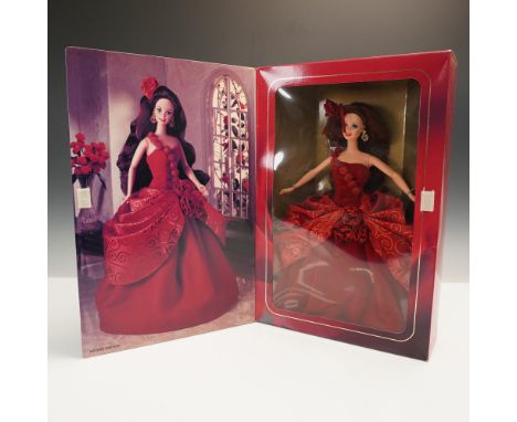 Radiant Rose Barbie, released by Mattel in 1996, is the second doll in a limited edition series celebrating floral elegance. 