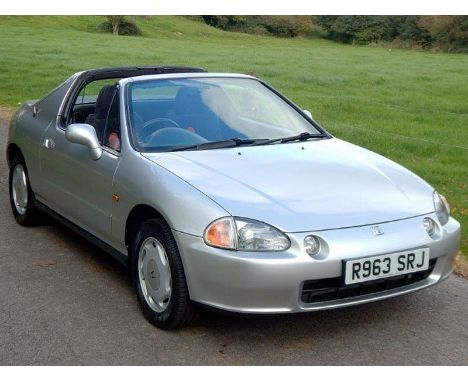 - Two registered keepers, original book pack and 46,000 recorded miles- Working retractable roof, 1.6 litre 16-valve VTEC eng