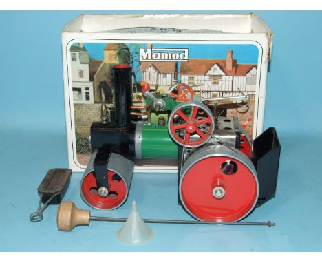 Mamod SR1a Steam Roller, with accessories, (boxed). 