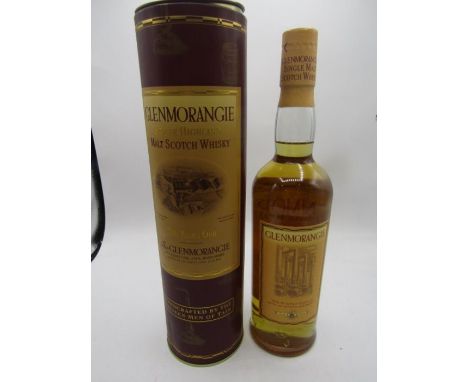 Glenmorangie scotch whiskey in box