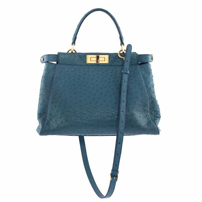 fendi ostrich bag