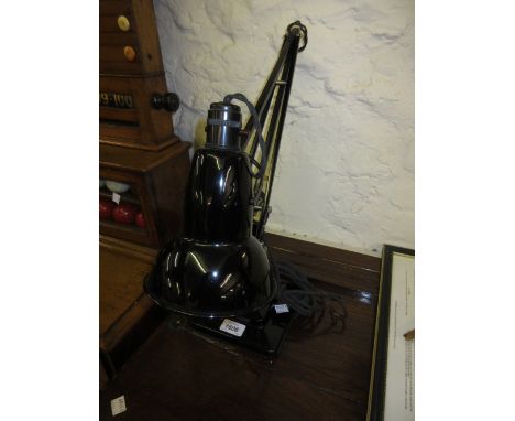 Herbert Terry, black Anglepoise lamp