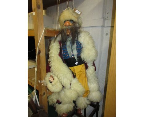 Large Eastern European composite puppet