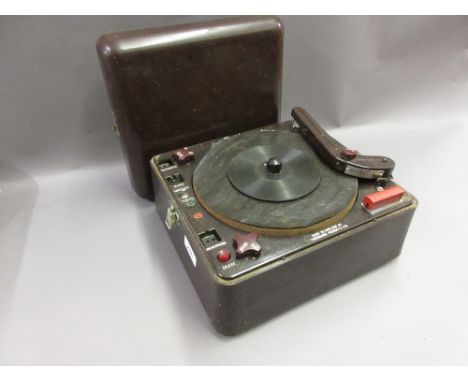 Thermionic Products Ltd Bakelite cased disc cutter (recorder)