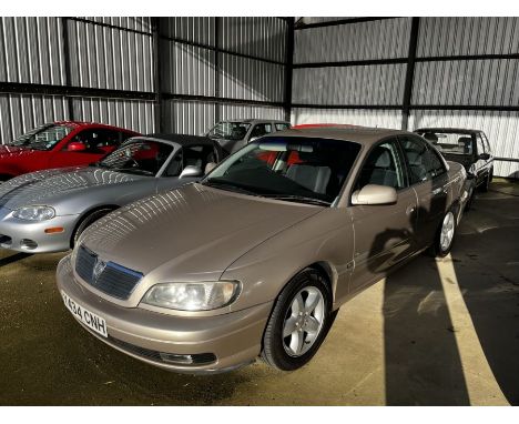 2001 Vauxhall Omega 2.2 in metallic gold with only 62,000 miles showing on the clock, Manual, these cars are getting rare and