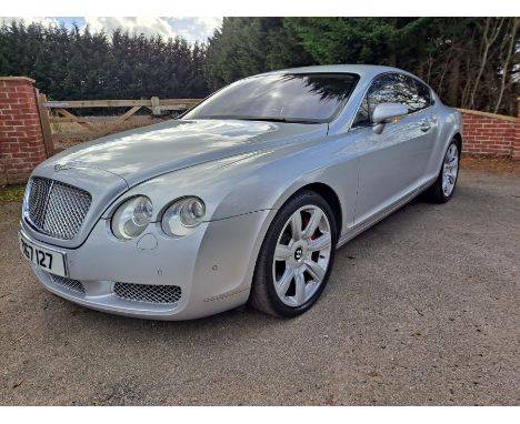 2005 Bentley Continental GT. Originally registered in Edinburgh in January 2005, this Continental has covered approximately 6