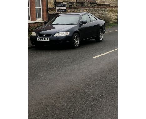 October 2000 Honda Accord 2.0ies Coupe manual&nbsp; reg: X308GLE with 174,336 miles showing on the clock from a deceased esta