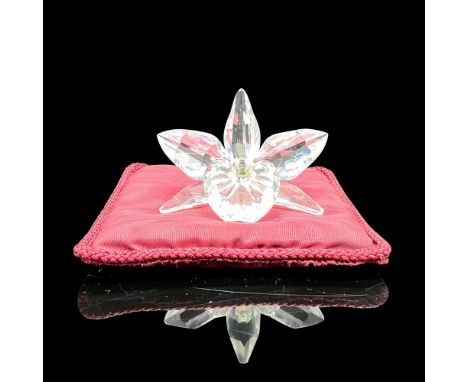 Lead crystal part of the Crystal Accents series and is accompanied by a pillow for display purposes. Swarovski etched backsta