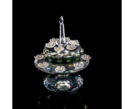 Produced in a limited edition, lead crystal celebrating SCS 5th anniversary. Swarovski etched backstamp. This item has its or