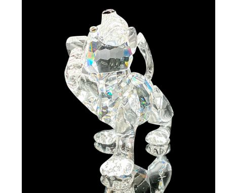 Lead crystal part of the African Wildlife collection and is made with colored crystal eyes and jet crystal nose. Swarovski et
