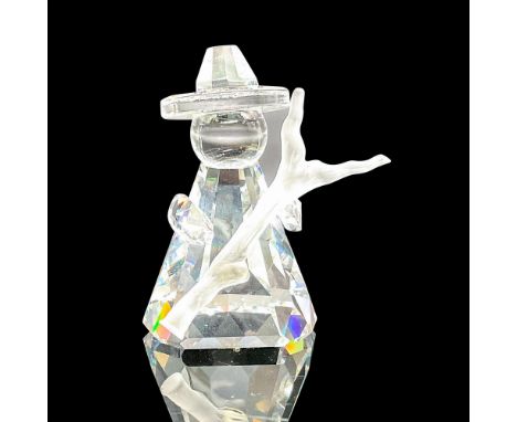 Lead crystal part of the Nativity Scene collection and is made with frosted crystal crook. Swarovski etched backstamp. This i