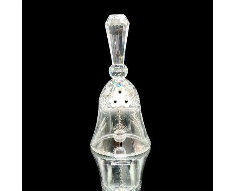 Lead crystal, small size part of the Exquisite Accents collection and is made with applied frosted crystal flowers with jet c