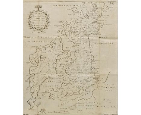 Stukeley (William). An Account of Richard of Cirencester, Monk of Westminster, and of his Works: with his Antient Map of Roma