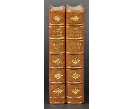 Howard (H. Eliot). The British Warblers. A History with Problems of their Lives, 2 vols., 1907-1914, 35 chromolithographed pl