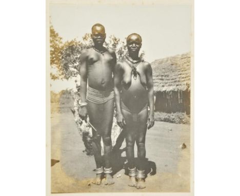 Blackburne-Maze (C.I.). Journals of My African Travels, 1st edition, Maidstone: W.E. Thorpe & Son, 1913, 69 mounted silver-ge