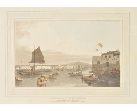 Daniell (Thomas & William). A Picturesque Voyage to India; by the Way of China, 1st ed., 1810, 50 hand-coloured aquatint plat