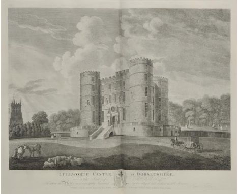 Hutchins (John). The History and Antiquities of the County of Dorset, 4 vols., 3rd ed., 1861-70, titles printed in red and bl