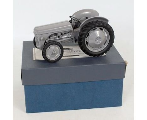 Extremely Rare 1/16 Scale Resin and White Metal model of a Ferguson LTX Model Tractor, Model is number 18 of only 100 produce