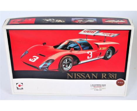 Eidai Grip 1/20th scale, 106-1000 Nissan R.381 Can Am Coupe inc opening gullwing doors & engine cover. Super Rare. 1st issue 