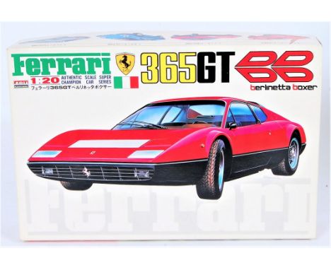 ARII 1/20th scale, AR-63B Ferrari 365GT Berlinetta Boxer inc working popup headlights, opening doors & engine cover. 1st issu