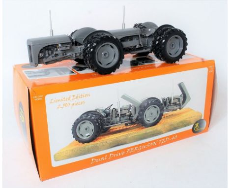 Universal Hobbies 1/16th scale limited edition model of a Duel Drive Ferguson TED-40, finished in grey, limited edition with 