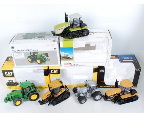 Norscot, ERTL and Universal Hobbies boxed 1/32nd scale tractor and construction group, 5 boxed examples, to include Universal