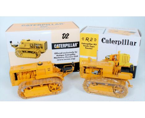 Speccast 1/16th scale Caterpillar diecast group, 2 boxed as issued examples, to include Limited Edition Caterpillar R2 Track 