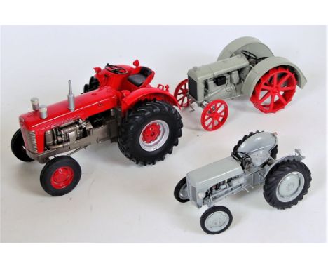 Danbury Mint, Schuco and Franklin Mint Tractor Group, to include Schuco Model of a Fersuon TE20, Danbury Mint Model of a 1927