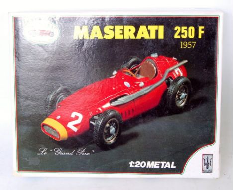 Revival 1/20th scale diecast metal kit for a Maserati 250F 1957, appears as issued, in the original foam packed box, model No