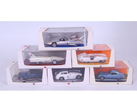 Bizarre Models 1/43rd scale resin boxed group, 6 examples, to include BZ235 Alfa Romeo BAT9 1955, BZ352 Fiat 8V Second Series