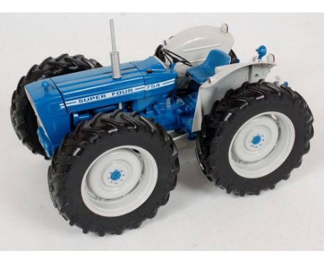 Universal Hobbies, 1/16th scale model of a County 654, finished in blue and grey, model number UH2826, in the original polyst