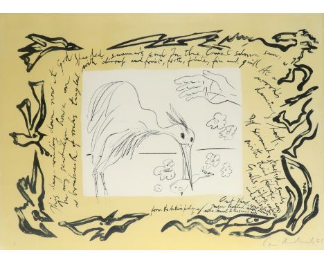 ‡Ceri Richards CBE (Welsh 1903-1971) The Author's Prologue (from the Dylan Thomas Suite) Signed, dated and numbered 1 Ceri Ri