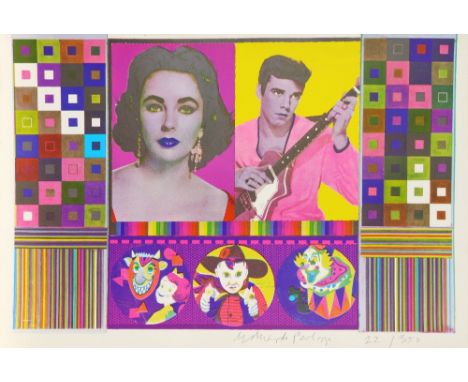 ‡Sir Eduardo Paolozzi CBE, RA (Scottish 1924-2005) General Dynamic F.U.N.: An Empire of Silly Statistics...A Fake War for Pub