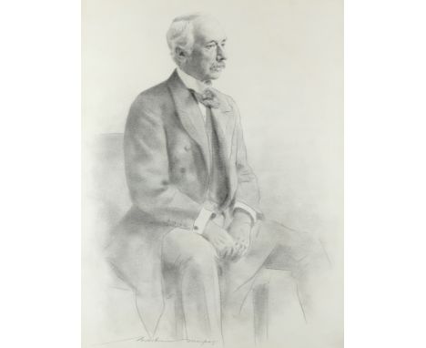 Mortimer Menpes (1860-1938) Portrait of Field Marshall the Rt. Hon. Garnet Joseph, Viscount Wolseley, KP, GCB, OM, GCMG (1833