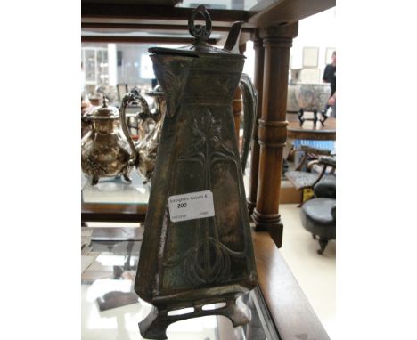 A WMF Art Nouveau  water ewer
