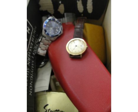 A quantity of vintage watches/dress jewellery