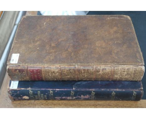 Two vintage books: Sydney's 'History of England' (1775) and 'The Illustrated London News' (1844)