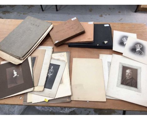 Three albums of early 20th century photographs, relating to the Buxton family of Norfolk and other branches, to include famil