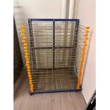 25 Shelf Drying Rack, Was a Larger Rack, Some Shelves Removed to Hold Larger Work