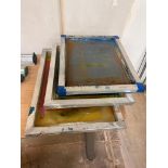 (3) Three - Screen Printing Frames