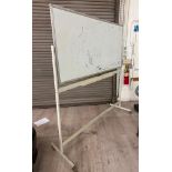 Large Dry Erase Board on Mobil Board, Double Sided Surfaces
