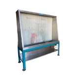 AWT Kleen-View Back Lit Washout Booth (Sink & Stand) w/ Stand - Model: KV-80SS Mfg. 09/22