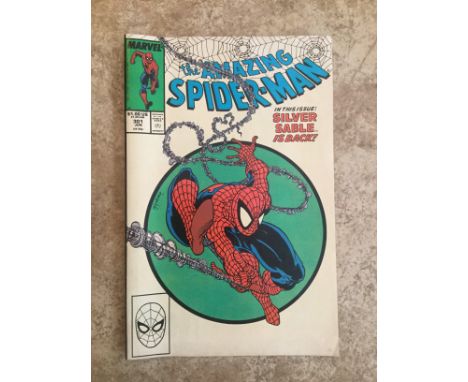Amazing Spider-Man #301. Todd Mcfarlane cover art.