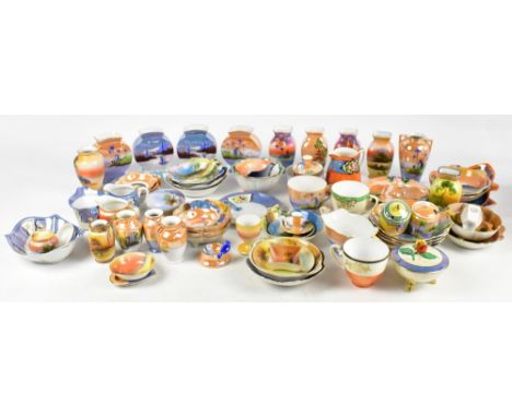 An extensive collection of ceramics, predominantly Noritake.