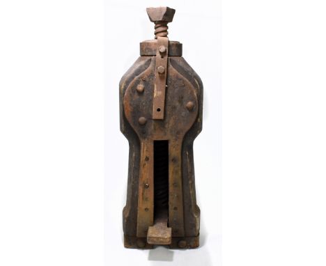 A vintage wooden and Tangye jack.