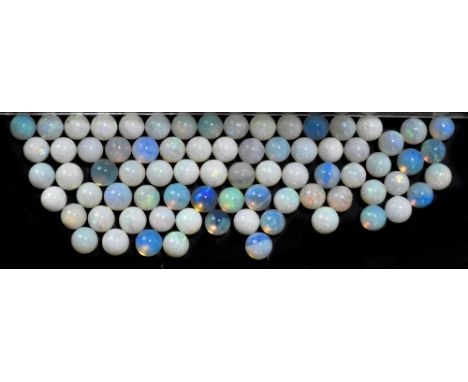 OPAL; a group of beads totalling 10.30ct.