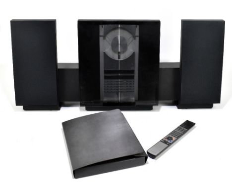 BANG &amp; OLUFSEN; a&nbsp;Beosound 3000 CD Player and radio with Beolab 2500 speakers, with&nbsp;Beo 4 remote control, wall 