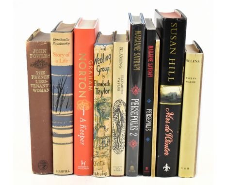 A small collection of first edition or signed books, to include PAUSTOVSKY (K), STORY OF A LIFE, signed on title page in Cyri